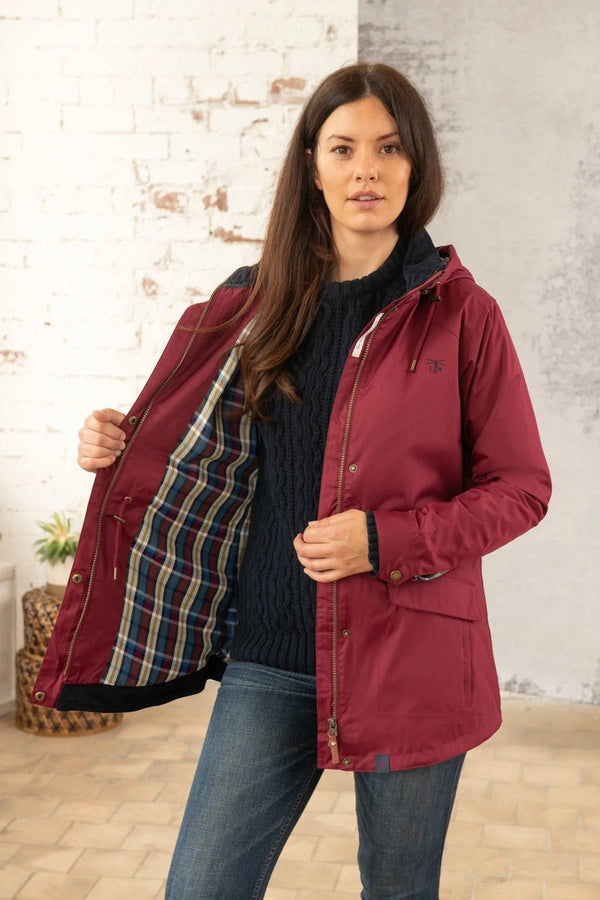 Lighthouse Kendal Jacket -BERRY - Borderland Muff