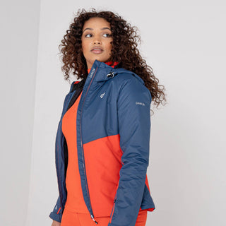 Dare2b Ladies Radiate II Ski Jacket -DARK DENIM - Borderland Muff