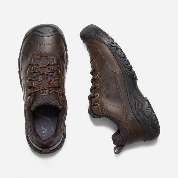 KEEN Mens Targhee III Oxford Shoe -DARK EARTH - Borderland Muff