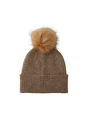 Pieces BINA Bobble Hat - Borderland Muff