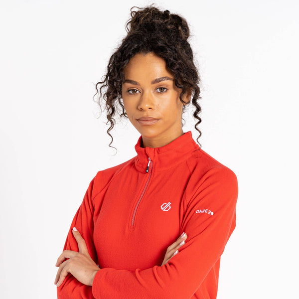 Dare2b Ladies Freeform II Fleece -VOLCANIC RED - Borderland Muff