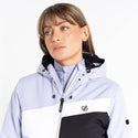 Dare2b Ladies Ice Gleam Ski Jacket -COSMIC - Borderland Muff