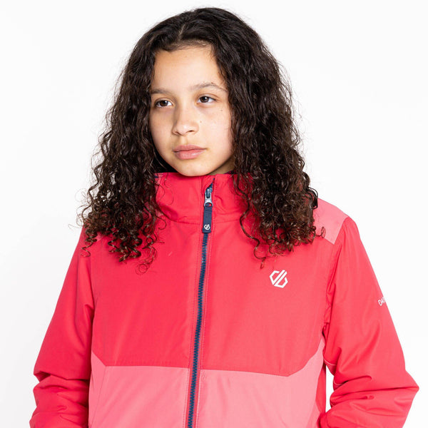 Dare2b Kids Impose III Ski Jacket -VIRTUAL PINK - Borderland Muff