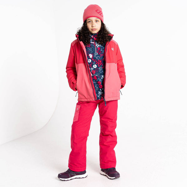 Dare2b Kids Impose III Ski Jacket -VIRTUAL PINK - Borderland Muff