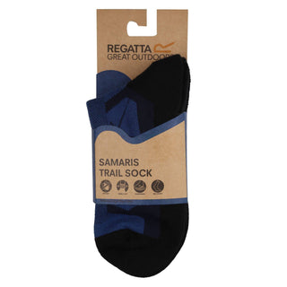 Regatta Mens 2Pack Outdoor Socks -NAVY - Borderland Muff