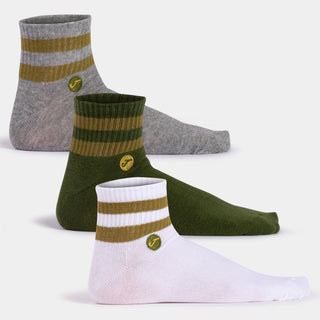 JOMA Mens 400975 3Pack Socks - Borderland Muff