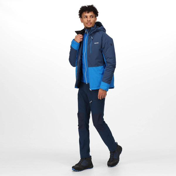 Regatta Mens Highton Padded Jacket -ADMIRAL BLUE - Borderland Muff