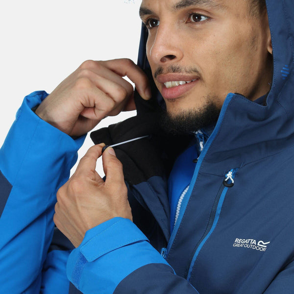 Regatta Mens Highton Padded Jacket -ADMIRAL BLUE - Borderland Muff