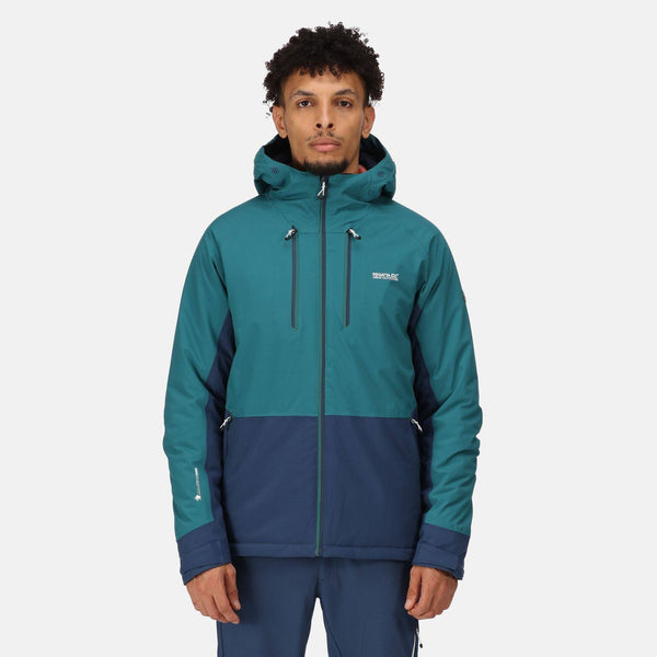 Regatta Mens Highton Padded Jacket -PACIFIC - Borderland Muff