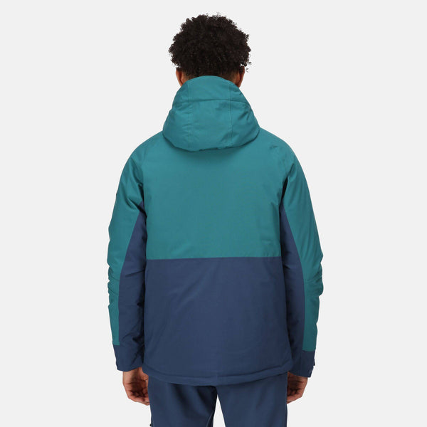Regatta Mens Highton Padded Jacket -PACIFIC - Borderland Muff