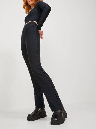 JJXX MYNTHE Glitter Trousers -BLACK - Borderland Muff