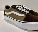 VANS Mens Ward Deluxe Retro Shoe -BROWN - Borderland Muff