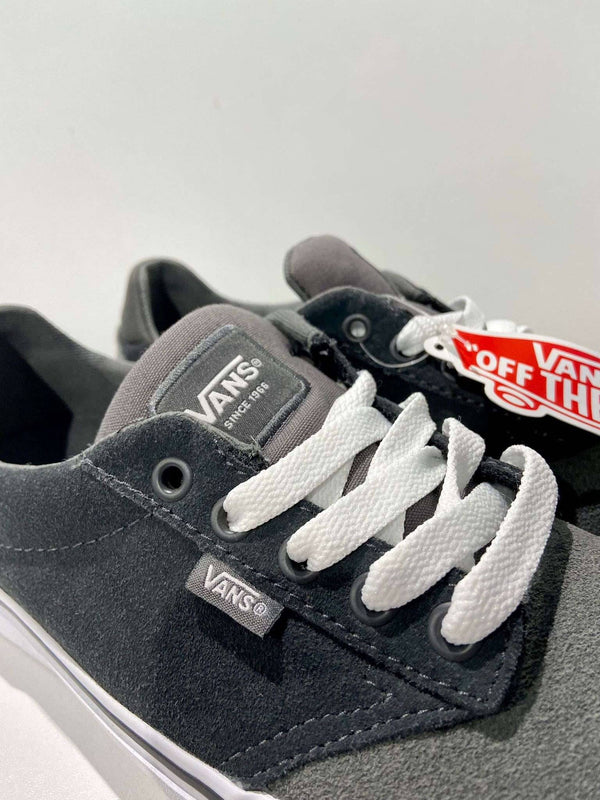 VANS Mens Atwood Deluxe Retro Shoe -ASPHALT - Borderland Muff