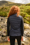 Mac in a Sac Ladies Alpine Gilet -NAVY - Borderland Muff