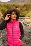 Mac in a Sac Ladies Alpine Gilet -FUCHSIA - Borderland Muff