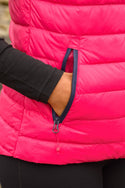 Mac in a Sac Ladies Alpine Gilet -FUCHSIA - Borderland Muff