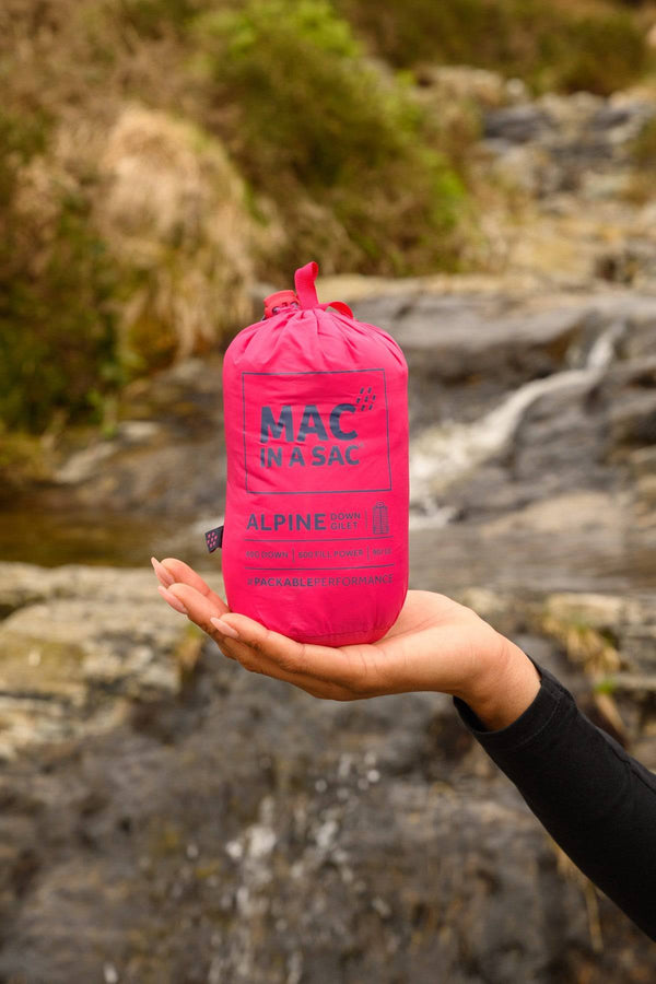 Mac in a Sac Ladies Alpine Gilet -FUCHSIA - Borderland Muff