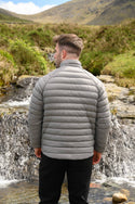 Mac in a Sac Mens Polar Reversible Jacket -ORANGE/GREY - Borderland Muff