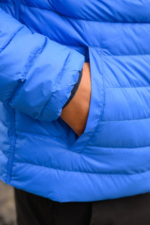 Mac in a Sac Mens Polar Reversible Jacket -BLUE/NAVY - Borderland Muff
