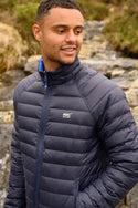 Mac in a Sac Mens Polar Reversible Jacket -BLUE/NAVY - Borderland Muff