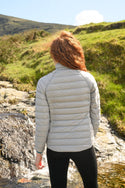 Mac in a Sac Ladies Polar Reversible Jacket -PETROL BLUE/GREY - Borderland Muff
