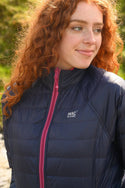 Mac in a Sac Ladies Polar Reversible Jacket -FUCHSIA/NAVY - Borderland Muff