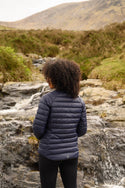 Mac in a Sac Ladies Polar Reversible Jacket -MUSTARD/NAVY - Borderland Muff
