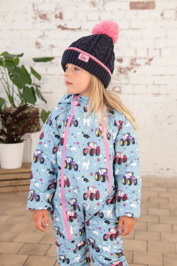 Lighthouse Kids Jamie Padded Puddlesuit -SKY BLUE - Borderland Muff
