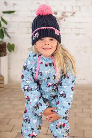 Lighthouse Kids Jamie Padded Puddlesuit -SKY BLUE - Borderland Muff