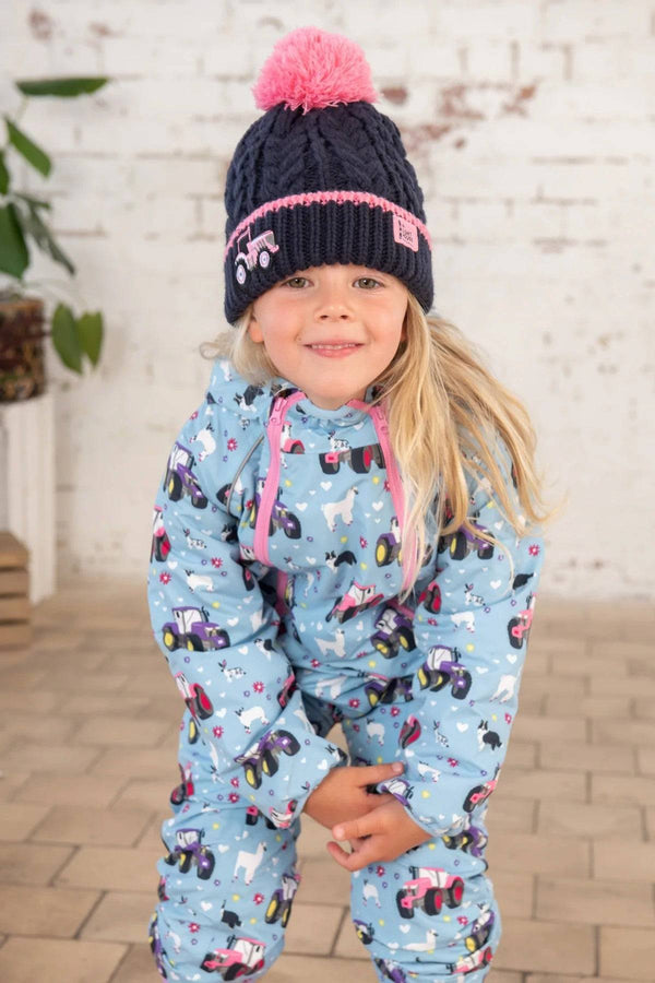 Lighthouse Kids Jamie Padded Puddlesuit -SKY BLUE - Borderland Muff