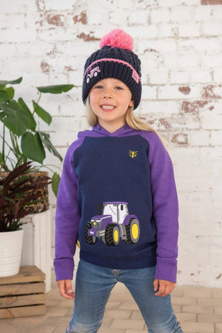 Lighthouse Kids Jill Hoody -PURPLE - Borderland Muff