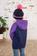 Lighthouse Kids Jill Hoody -PURPLE - Borderland Muff