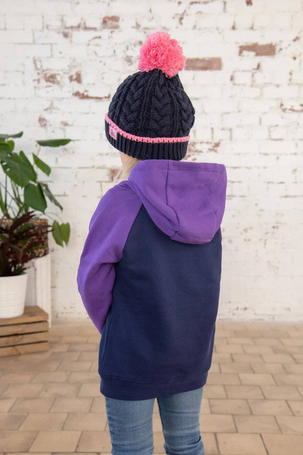 Lighthouse Kids Jill Hoody -PURPLE - Borderland Muff