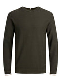 Jack & Jones JCOLOGAN Crew Neck-FOREST NIGHT - Borderland Muff