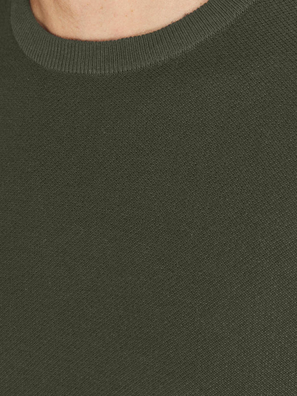 Jack & Jones JCOLOGAN Crew Neck-FOREST NIGHT - Borderland Muff