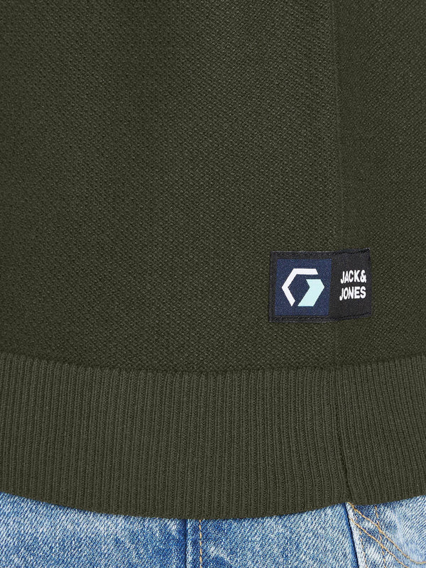 Jack & Jones JCOLOGAN Crew Neck-FOREST NIGHT - Borderland Muff