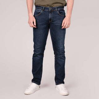 Mineral ARCHER Stretch Dark Jean - Borderland Muff