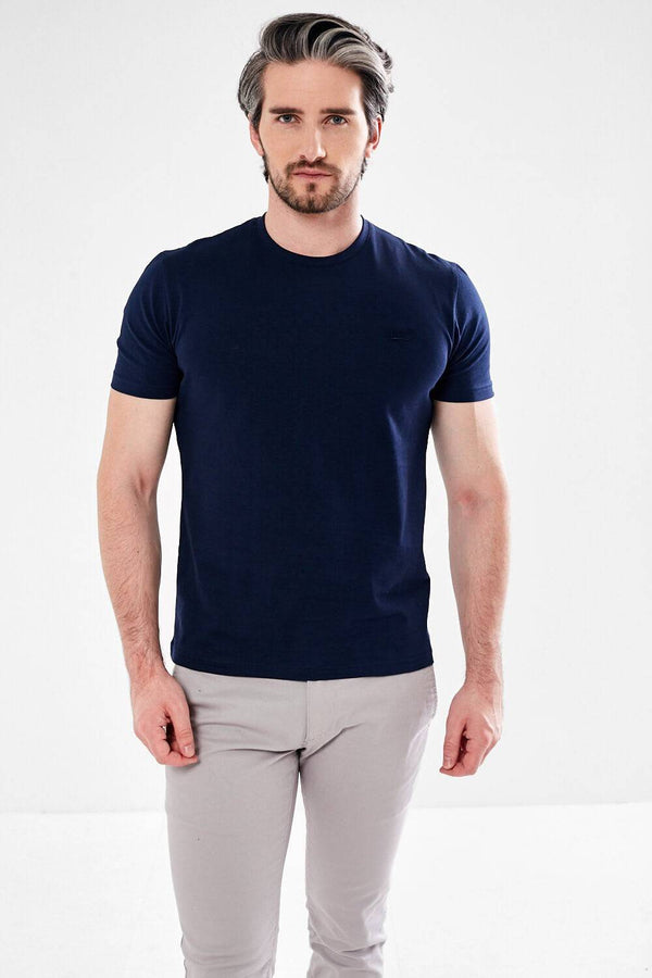 Mineral GLOCK Men's Tee-NAVY - Borderland Muff