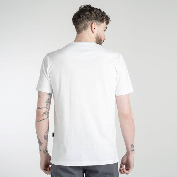 Mineral GLOCK Men's Tee-WHITE - Borderland Muff