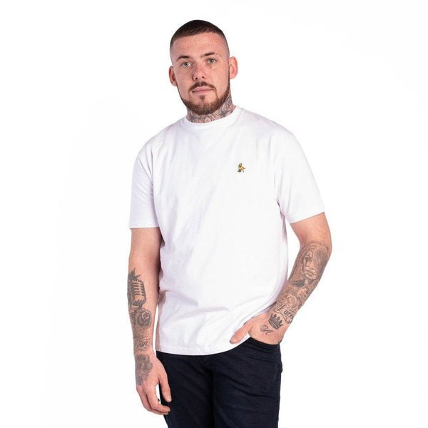 Mineral ROUS Men's Stretch Tee-WHITE - Borderland Muff