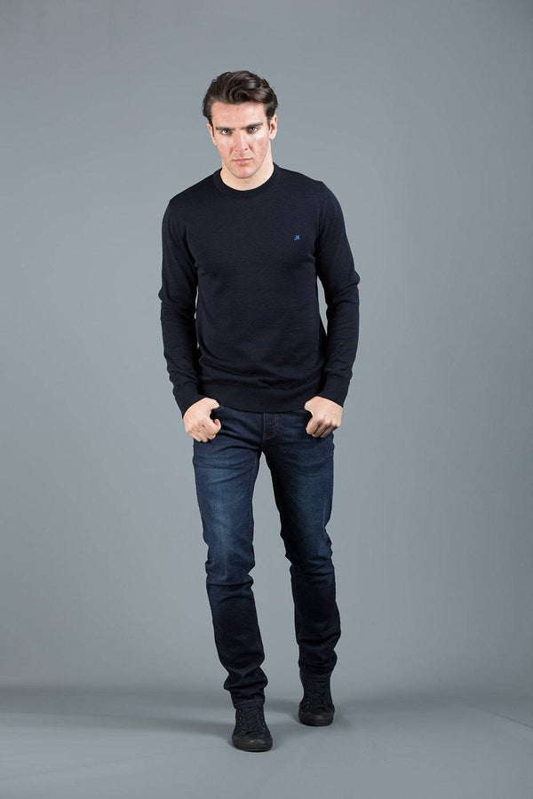Mineral ARIANA Men's Knit-NAVY - Borderland Muff