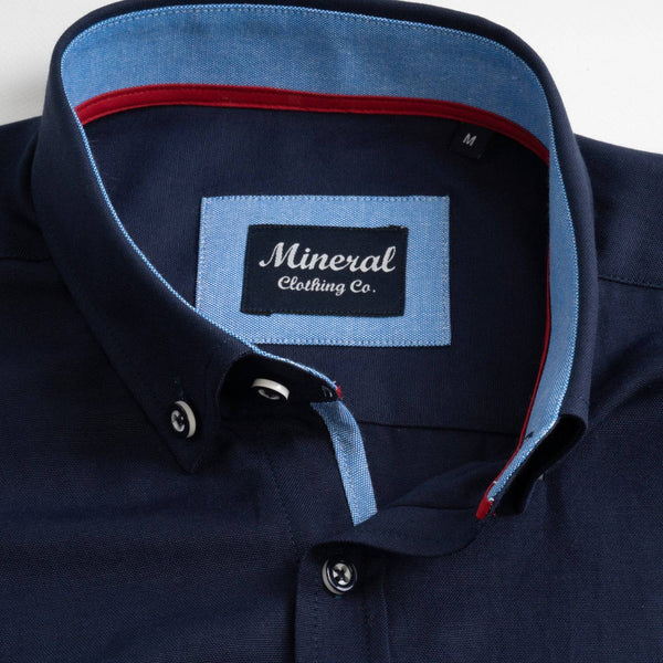 Mineral LOLLAND Men's Shirt-DARK NAVY - Borderland Muff