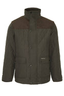Champion Mens Lewis Padded Jacket-OLIVE - Borderland Muff