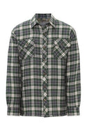 Champion Mens Pennine Fleece Lined Shirt-GREEN - Borderland Muff