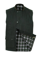 Champion Mens Lanark Wax Bodywarmer-GREEN - Borderland Muff