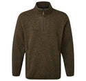Fort Easton Half Zip Pullover-GREEN - Borderland Muff