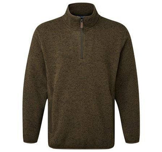Fort Easton Half Zip Pullover-GREEN - Borderland Muff