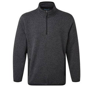 Fort Easton Half Zip Pullover-GREY - Borderland Muff