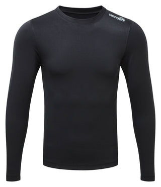 Tuff Stuff Mens Baselayer Breathable Warm Wicking Work Top-BLACK - Borderland Muff
