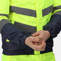 Regatta Pro Hi Vis Waterproof Bomber-HIVIZ YELNVY - Borderland Muff